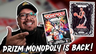 NEW RELEASE 202324 PANINI PRIZM BASKETBALL MONOPOLY BLASTER BOXES 5 BLASTER RIP [upl. by Parry189]