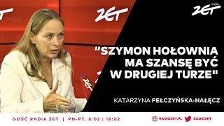 PełczyńskaNałęcz Szymon Hołownia ma szansę być w drugiej turze  Gość Radia ZET [upl. by Ahtaga]