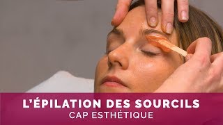 Comment épiler les sourcils [upl. by Enneles37]