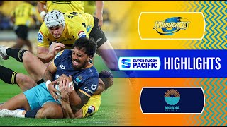 HIGHLIGHTS  HURRICANES v MOANA PASIFIKA  Super Rugby Pacific 2024  Round 13 [upl. by Barden888]