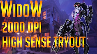 Overwatch Widowmaker POTG  360 Jumpshots  Highlights High Sense TRYOUT [upl. by Hamirak338]