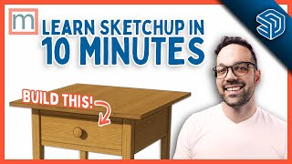 SketchUp Tutorial for Beginners  Learn SketchUp in 10 MINUTES  SketchUp Free 2022 [upl. by Sakram604]