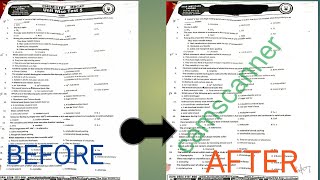 how to add watermark to your image camscanner PDF file editor [upl. by Aeduj766]