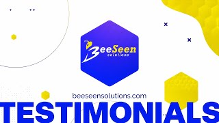 BeeSeen Solutions Client Testimonial Montage [upl. by Eikcaj]