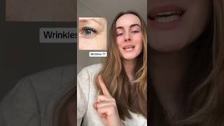 MUST HAVE products for eye wrinkles ✅ springonshorts skincare skincaretips skincareproducts [upl. by Jocelin521]