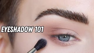 HOW TO APPLY EYESHADOW  Tips amp Tricks for Simple Eye Makeup [upl. by Dale687]