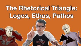 Public Speaking Concepts Rhetorical Triangle Logos Ethos Pathos rhetoric publicspeaking logos [upl. by Hassadah]