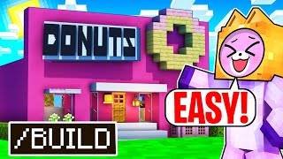 LANKYBOX Builds A DONUT MANSION In MINECRAFT EXPENSIVE MINECRAFT CHALLENGE [upl. by Daj]