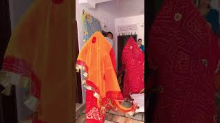 Peeli lugdi rajsthaniculture shortvideo rajasthanitraditional ytshorts [upl. by Libbna836]