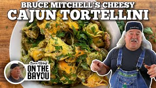 Bruce Mitchells Cheesy Cajun Tortellini  Blackstone Griddles [upl. by Osrick]