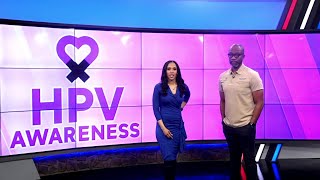 ABC7 at 4 HPV Awareness Month [upl. by Yrahk]