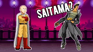 Saitama in JoJo HFTF [upl. by Oloapnaig]