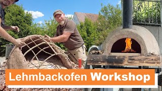 Workshop Lehmbackofen selber bauen [upl. by Tada]