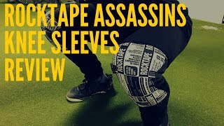 RockTape Assassins Knee Sleeves Review [upl. by Ahcim]