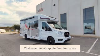 2022 Challenger 260 Graphite Premium  CARAVANAS SANGAR [upl. by Hama]