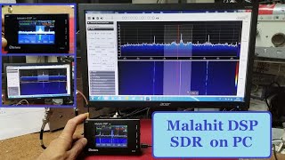 How to connect the Malahit DSP SDR Radio receiver to the Computer on SDR [upl. by Nathanson54]