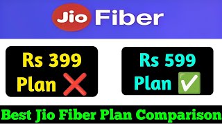 Jio fiber plans in Hindi  jio fiber 399 plan details  jio fiber 599 plan details  jio fiber plans [upl. by Bergman]