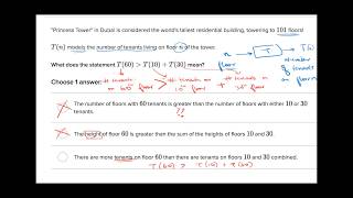 Function notation word problem tower Hindi [upl. by Enoed]