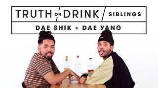 Brothers Play Truth or Drink Dae Shik amp Young Dae  Truth or Drink  Cut [upl. by Anima451]