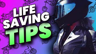 Life Saving Motorcycle Tips I Wish I Knew Before Riding [upl. by Guod]