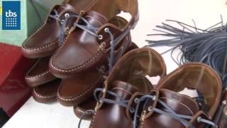 Fabrication des Chaussures Bateau  Modèle Phenis [upl. by Rosio]