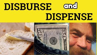 🔵 Disburse and Disperse  Disburse Meaning  Disperse Examples  Disburse Defined [upl. by Nlocnil]