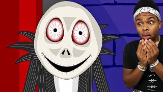 Reacting To True Story Scary Animations Part 50 Do Not Watch Before Bed [upl. by Nidnerb670]