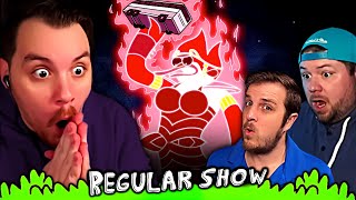 Regular Show Season 3 Episode 33 34 35 amp 36 Group REACTION [upl. by Nalra361]