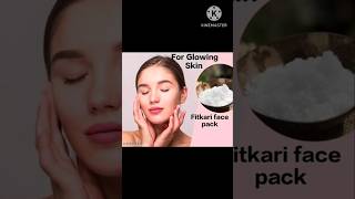 How to make Alum face pack How to make best fitkari face pack for glowing skin [upl. by Aidam147]