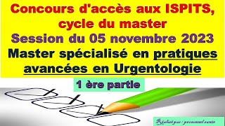 Master spécialisé en pratiques avancées en Urgentologie [upl. by Eladnyl]