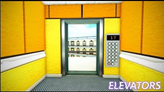 MESSING AROUND WITH MY ELEVATOR IN ROBLOX ELEVATORS [upl. by Fleda]