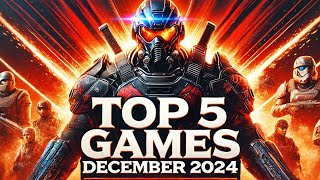 Top 5 MustPlay Games of December 2024 [upl. by Ahs]