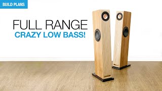 Building a Full Range Tower  Floor Stander Speaker  by SoundBlab [upl. by Yojal]