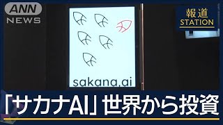 世界的企業こぞって投資 総額300億円『サカナAI』日本最速で“ユニコーン”の理由【報道ステーション】2024年9月18日 [upl. by Bernadine]