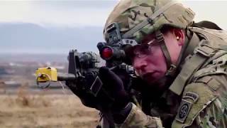 US Paratroopers Conduct Training Exercise In Kosovo [upl. by Otsuaf]