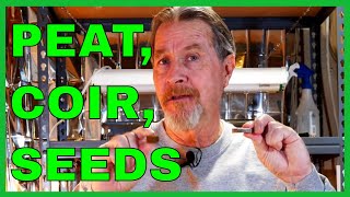 Seed Starting in Peat amp Coir Pellets How to [upl. by Llecram]