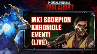 MK1 Scorpion Khronicle  Livestream  Mortal Kombat Onslaught [upl. by Cook410]