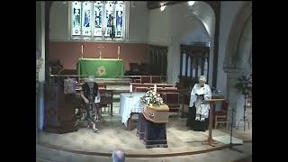 St Marys Church Horsell  Funeral for Gill Saville [upl. by Wadsworth]