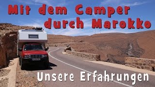 Mit dem Camper durch Marokko  Infos Tipps  VERLOSUNG [upl. by Fleck]