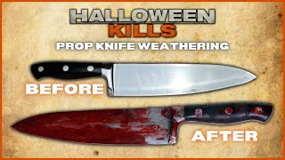 Halloween Kills Prop Knife MakeoverCHRIS CUSTOM COLLECTABLES [upl. by Apfel135]