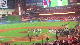 WORLD SIRIES 2017 GAME5 HOUSTON ASTROS BREGMAN WALK OFF アストロズ サヨナラ勝ち [upl. by Oiram762]