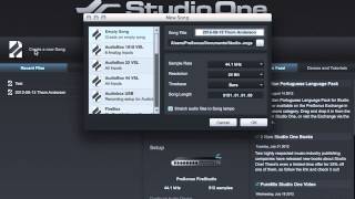 PreSonus 101 MIDI Device Setup in Studio One [upl. by Kinson313]