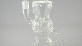 Bare Glass Ball Egg Klein Incycler at TheDabLabcom [upl. by Selokcin]