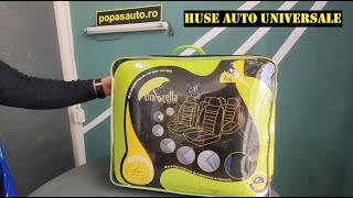 Huse Auto Universale Umbrella Huse Scaune Auto [upl. by Aleacem]