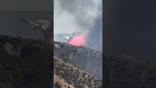 ✈️✈️✈️ 3 súper aviones 10tanker aviation incendio bomberos wildfire pilot airplane [upl. by Sukey]