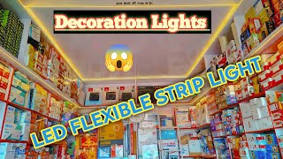 LED STRIP LIGHTS UNBOXING  Decoration Lights  led flexible strip light light strip led bulb [upl. by Anirdua]