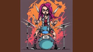 120 BPM Metal Drums Grooves Hell Z [upl. by Winshell]