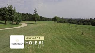 The Cotswolds Club Hole 01 [upl. by Nerret]