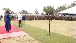 PRESIDENT KENYATTA SPEECH AT KNRRH LEVEL 6 HOSPITAL GROUND BREAKING CELEMONY IN KABETE BARRACKS [upl. by Pippa472]