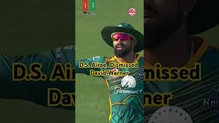 Dipendra Sigh Airee Dismissed David Warner  Brampton Wolves vs Vancouver Knights  GT20 Canada 2024 [upl. by Hoopen]